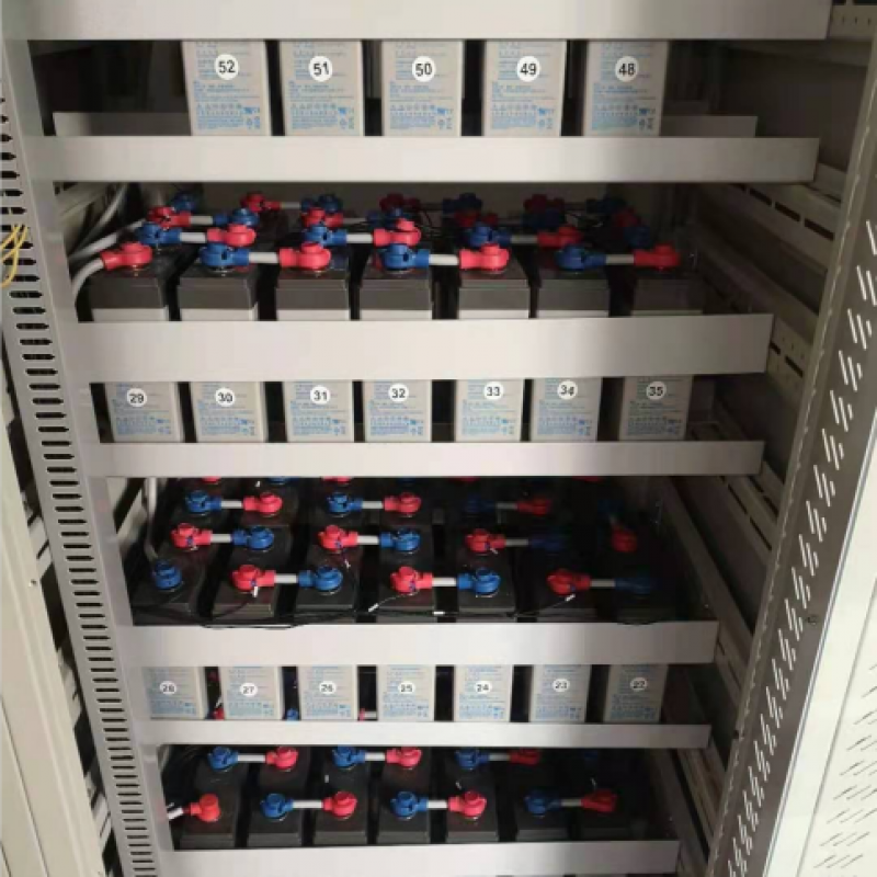 門(mén)頭溝供電局理士2V100AH蓄電池更換完畢
